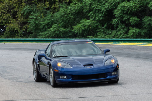 Corvette Corral Parade at VIR